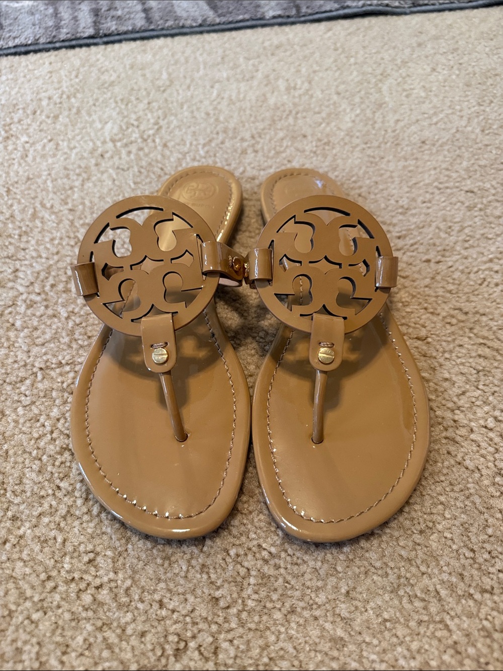Tory Burch Miller Sandals in Sand